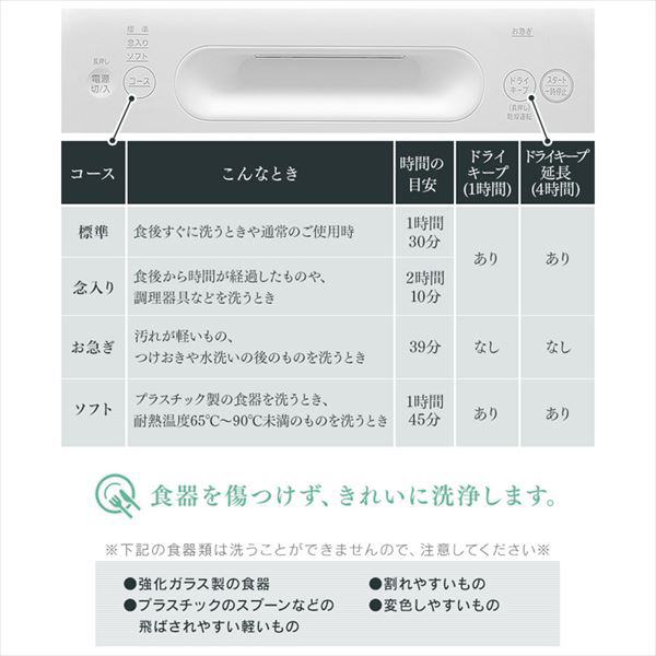 アイリスオーヤマのタンク式食器洗い乾燥機 水道工事不要 ISHT-5000-Wをレンタルしとこ!Rentoco[レントコ]